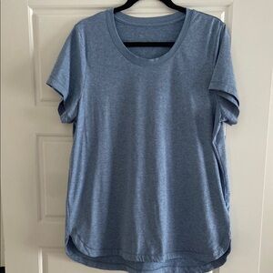 Athleta Uptempo Blue Tee